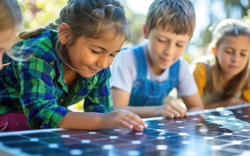 Green City Tour children solar