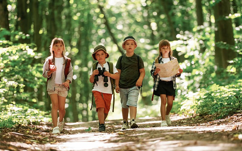 Green City Tour conception-hiking-kids